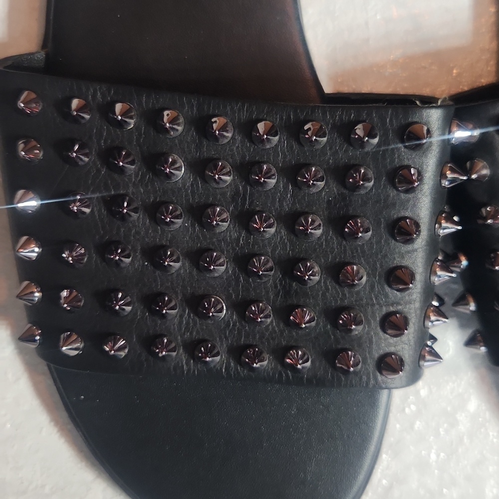 Steve Madden Studded Slide Sandal - Picture 2 of 3